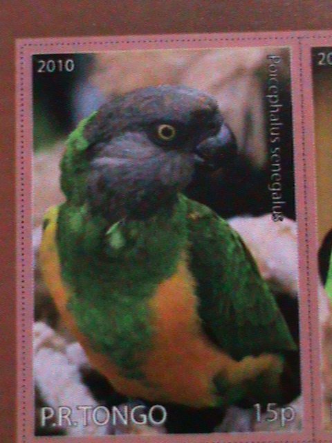 ​TONGA STAMP-SENEGAL  PARROT-MNH STAMP SHEET