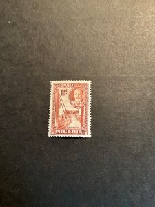 Stamps Nigeria Scott #40a hinged