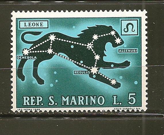 San Marino 720 Leo MNH