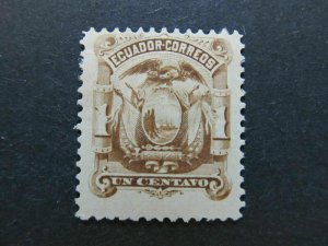 A4P46F45 Ecuador 1881 1c mh*