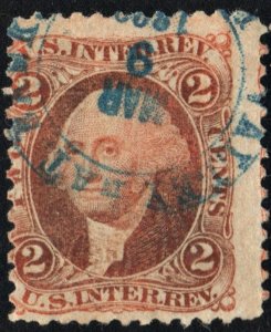 R15c 2¢ Revenue: Internal Revenue (1862) Used/CDS