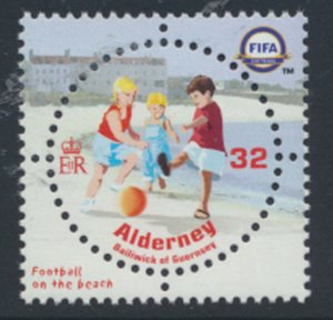 Alderney  SG A230  SC# 228 FIFA Football Mint Never Hinged see scan 