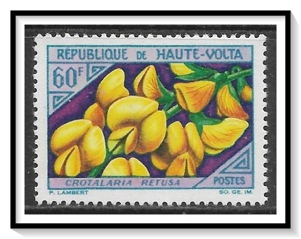 Upper Volta #125 Flowers MNH