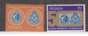 Malaysia Scott #106-107 Stamp - Mint NH Set