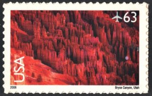 SC#C139 63¢ Bryce Canyon Single (2006) SA