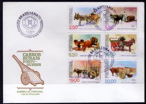 Portugal 1435-1440 Horse and Ox Carts U/A FDC