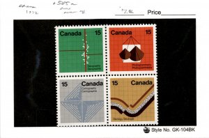 Canada, Postage Stamp, #585a Mint NH, 1972 Sciences (AC)