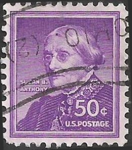 # 1051 USED WET PRINT SUSAN B. ANTHONY    