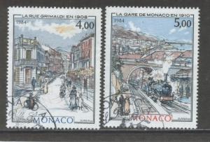 Monaco 1436-7  Used