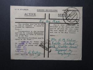 India 1945 Forces Cover / APO 363 / Censored - Z12417