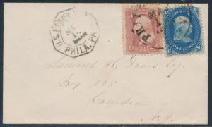 #63 // #65 ON LADIES COVER TO CAMDEN, NJ BS8731