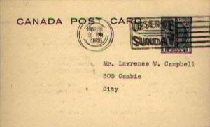 Canada, Government Postal Card, Canada British Columbia