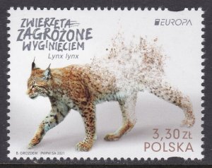 Poland, Fauna, Animals, EUROPA MNH / 2021