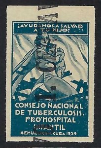 Cuba LABEL/CINDERELLA TYPE I Z124-2