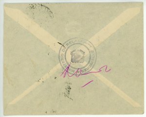 Latin America Cover Postage Collection Argentina Brazil Panama Guatemala Used