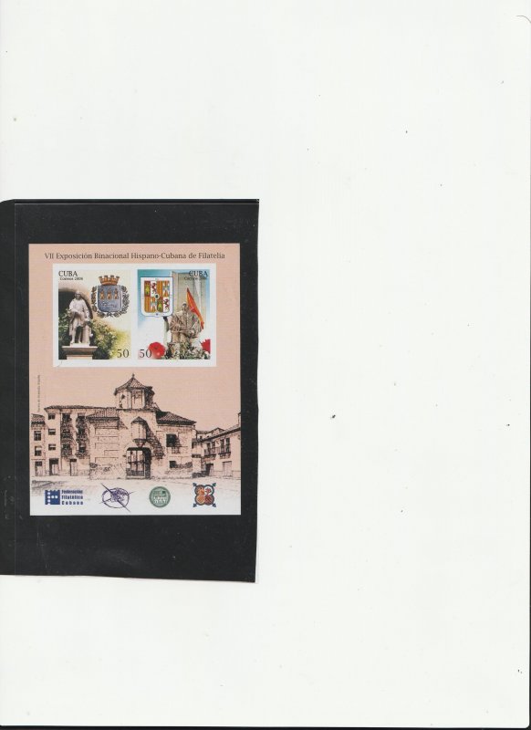 Cuba  4618  MNH  VII  Exposicion  Binacional  Hispano- Cubana  de  Filateria