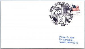 US SPECIAL EVENT CANCELLATION COVER CENTRAL WASHINGTON STATE FAIR AT YAKIMA 1980