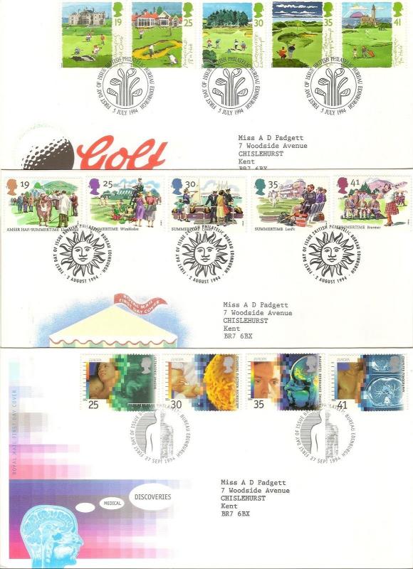 GB 1994 FDC Collection (9)