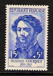 France #B324 Gustave Courbet 1955 NH Cat. $ 1.75