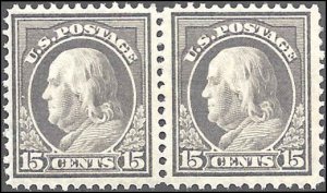 418 Mint,OG,NH... Pair... SCV $380.00