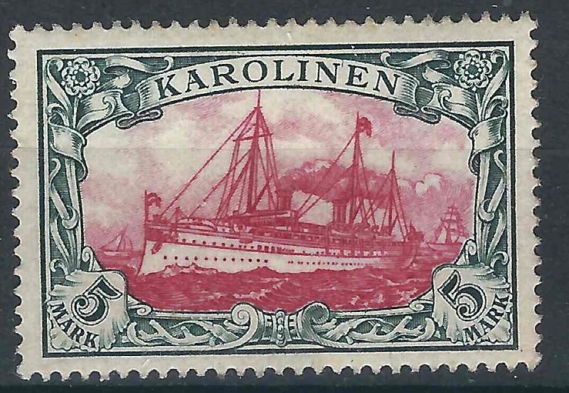 Caroline Is 19 Mi 19 MNH F/VF 1901 SCV $500.00