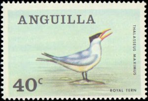 Anguilla #36-39, Complete Set(4), 1968, Birds, Never Hinged