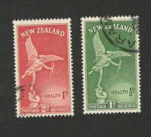 NEW ZEALAND - USED SET- HELATH  - 1947.