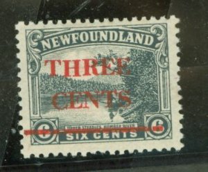 Newfoundland #160  Single