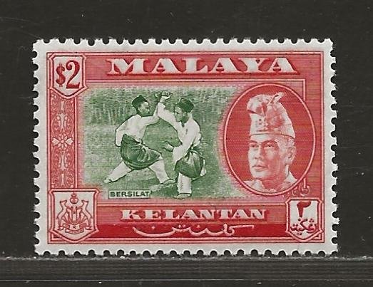 MALAYA - KELANTAN  SC# 81  FVF/MNH