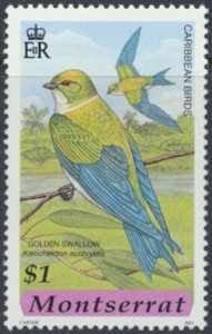 Montserrat  SC# 1021 MNH   Birds  see details & scans