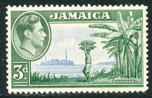 Jamaica #121 mint hinged, Bananas