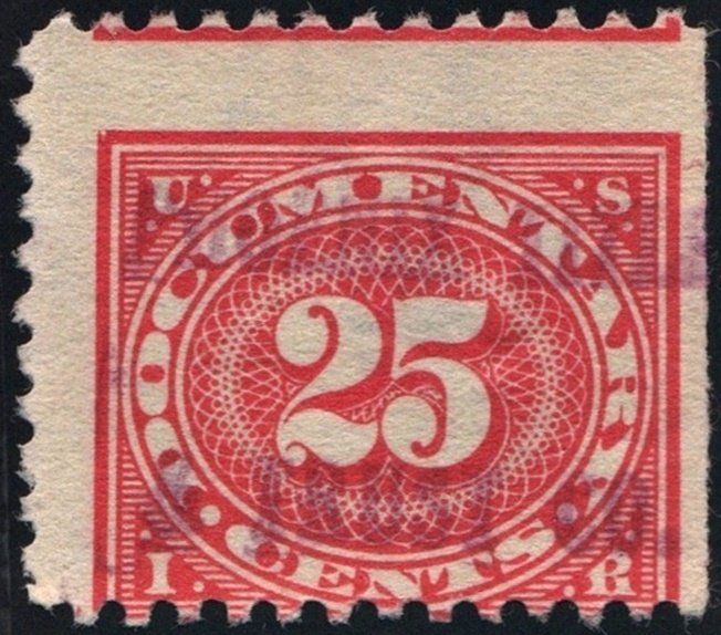 R236 25¢ Documentary Stamp (1917) Used