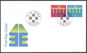 Norway Sc# 841-842 FDC 1984 Europa