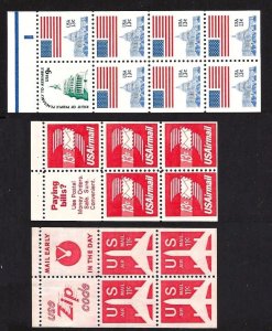 United States 11ea Booklet Panes