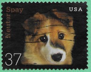 US #3671 37c Neuter & Spay - Puppy
