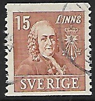 Sweden # 294 - Von Linné - used.....{KR2}