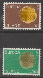 Iceland SC 420-1 Mint Never Hinged