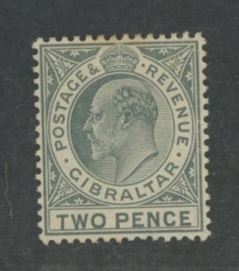 Gibraltar #53 Unused Single