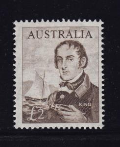 Australia Scott # 379 VF mint light hinge nice color scv $ 105 ! see pic !