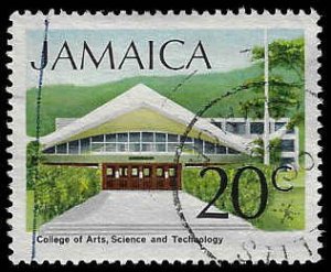 Jamaica #353 Used; 20c College of Arts, Science & Technology (1972)