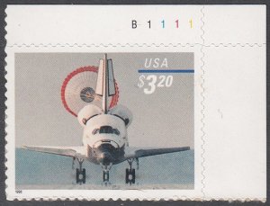 United States 3261 MNH P# Single CV $6.00