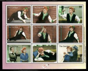 Gambia 2000 - I Love Lucy - Sheet of 9 Stamps - Scott #2449 - MNH