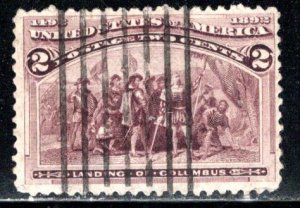 United States Scott # 231, used