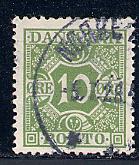 Denmark Scott # J15, used