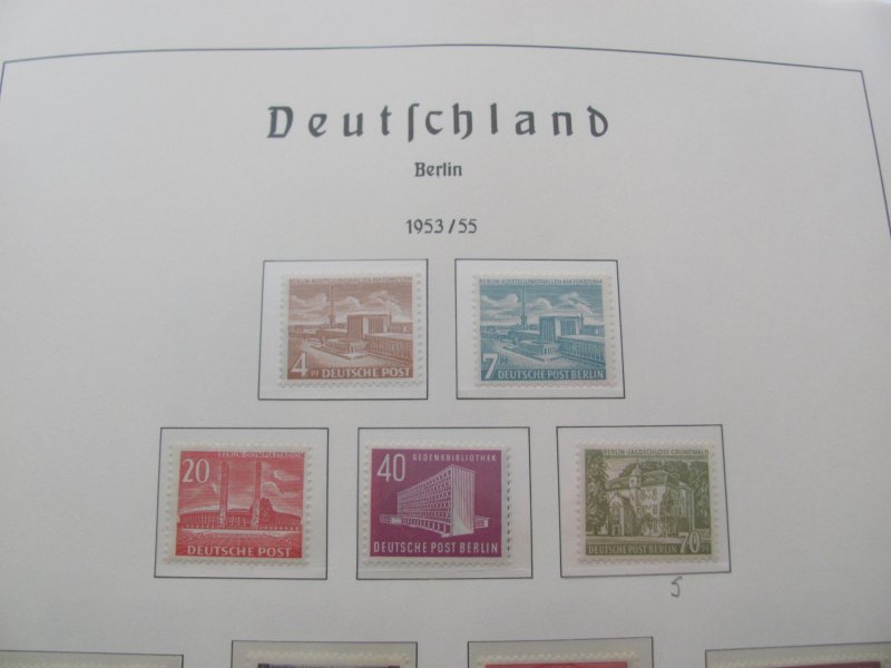 GERMANY BERLIN LIGHTHOUSE  ALBUM   1949-1990 MNH SOME BIG SETS SIGNED XF  (194)