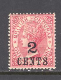 British Honduras Sc # 28 mint hinged (RS)