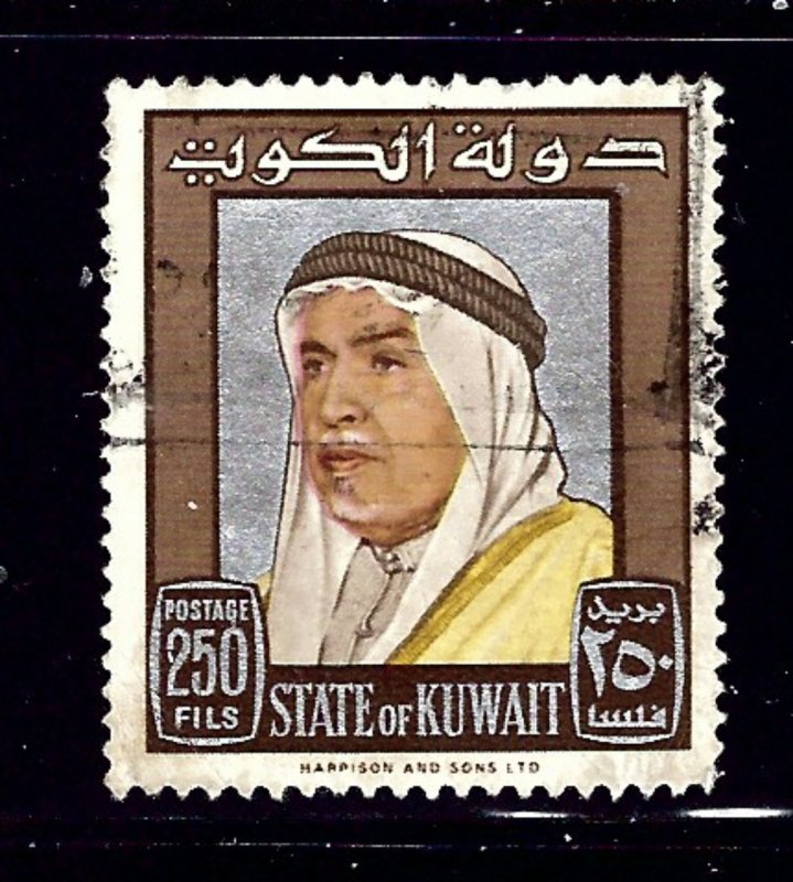 Kuwait 242 Used 1964 Sheik Abdullah    (ap1034)