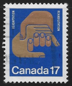 Canada #856 17c Helping Hands