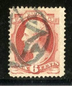 U.S. #148  USED F-VF N.Y.F.M. CL BILLIG'S #819   BIN $40.00