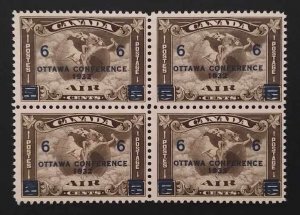 Canada C4 Block F-VF MNH
